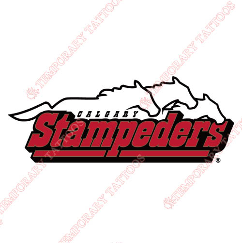Calgary Stampeders Customize Temporary Tattoos Stickers NO.7584